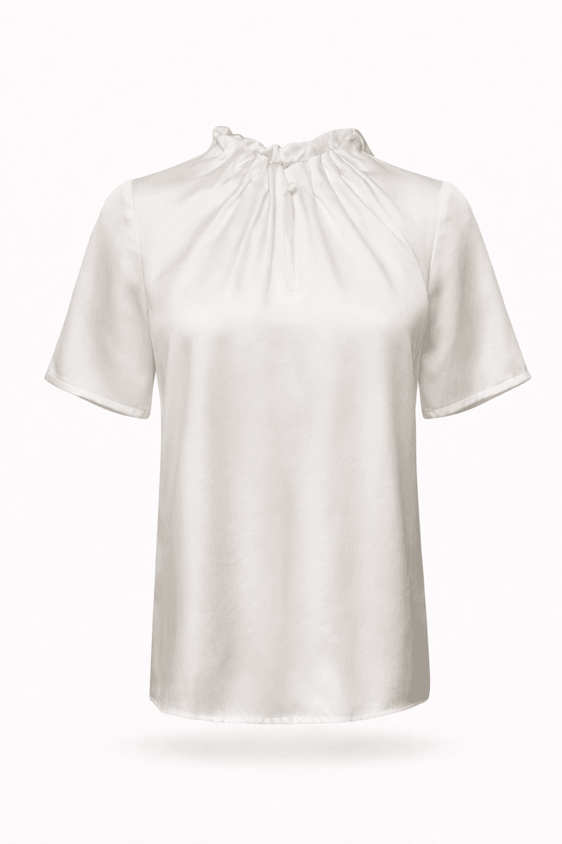 Amuse Silkebluse Linda 903OffwhiteSS26