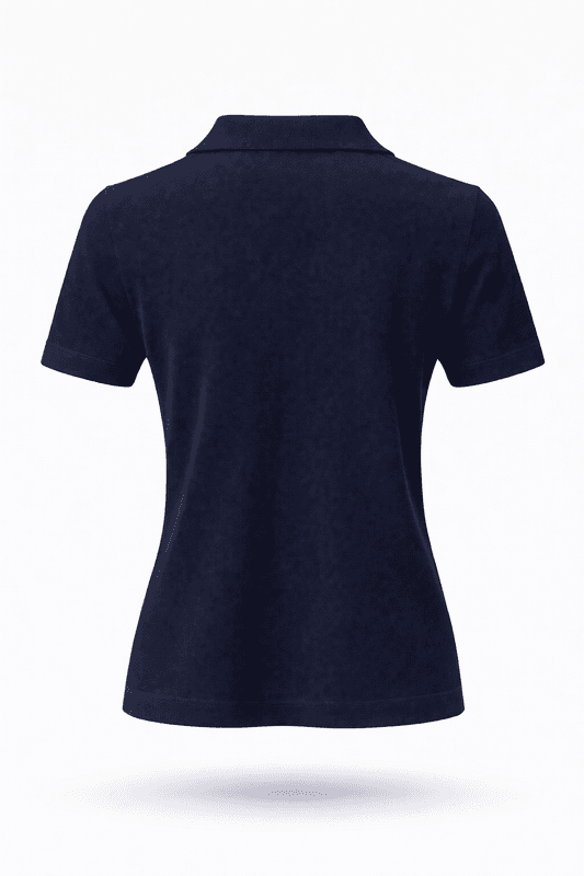 Amuse Top collar v-neck Hedvig 947NavySS26-2