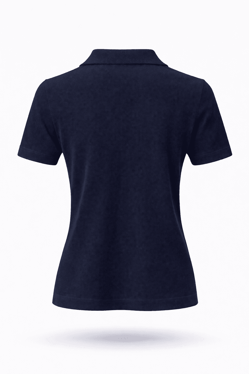 Amuse Top collar v-neck Hedvig 947NavySS26-2