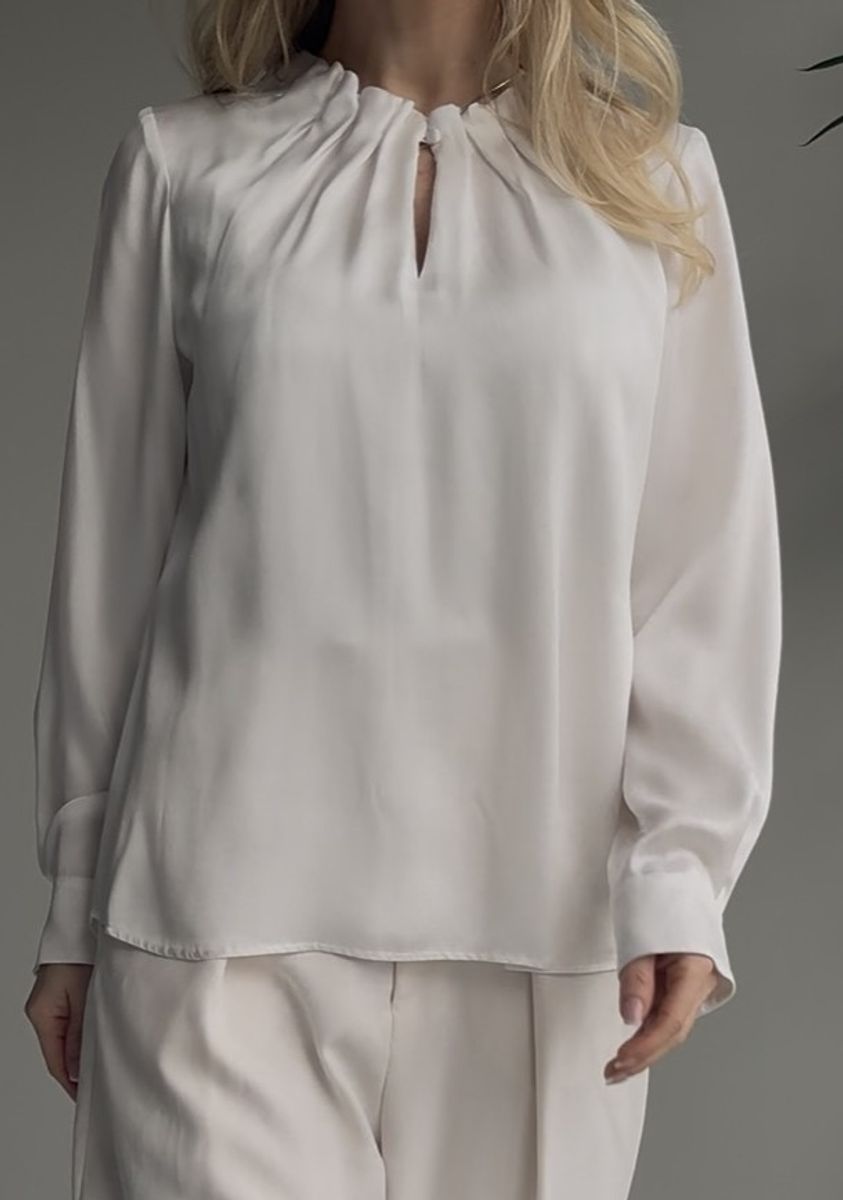 Amuse Silkebluse Ada 903OffwhitePS26