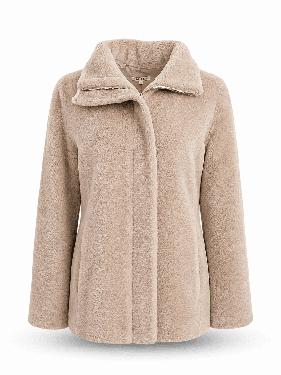 Amuse Shearling Jacket Cameron Soft