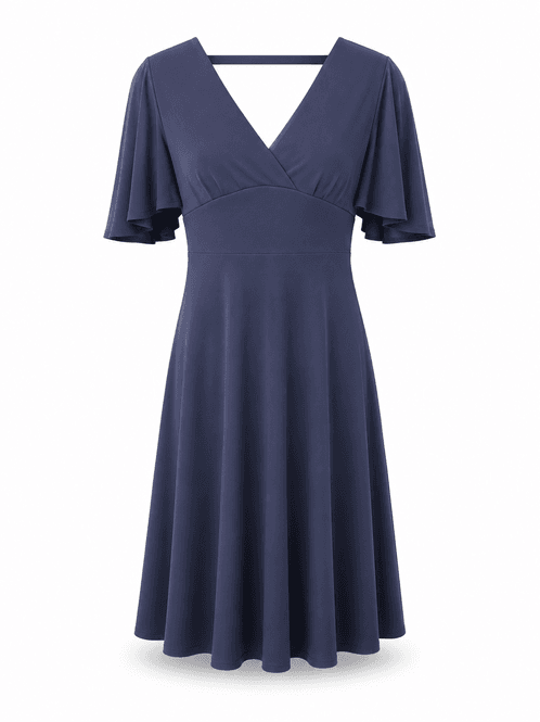 Hovedbilde Amuse Kjole Milla Navy