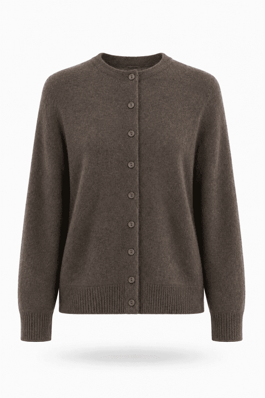 Amuse Cardigan Sonja 910BrownPF26