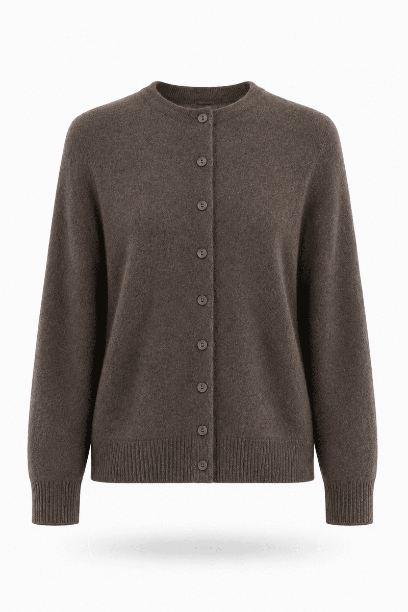 Amuse Cardigan Sonja 910BrownPF26