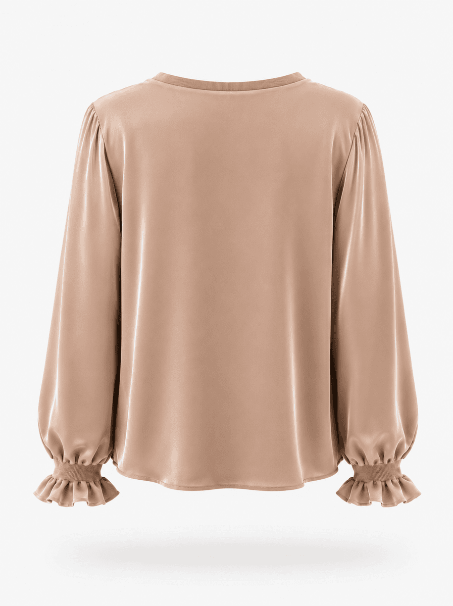 Amuse Silkebluse Dala 105NougatAW26