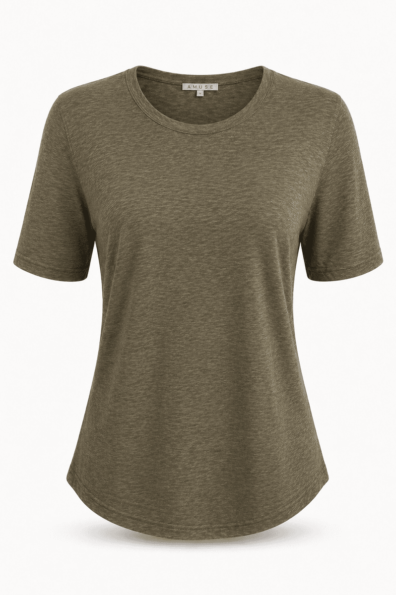 Amuse Topp Ingeborg 938OliveSS26
